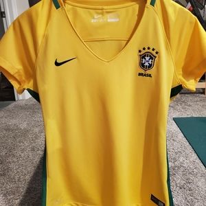 Brazil Women's Soccer Jersey Medium